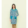 Жіноча сукня бірюзові квіти Жіноча сукня бірюзові квіти